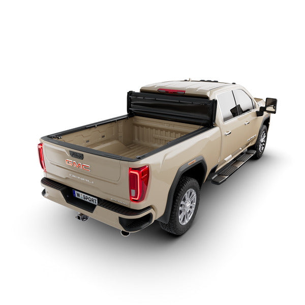 Worksport Pro Vinyl Quad Fold SC4 Pro 6'9" Fits 2020-23 Chevrolet Silverado/GMC Sierra HD w/o Utility Track System Standard Bed