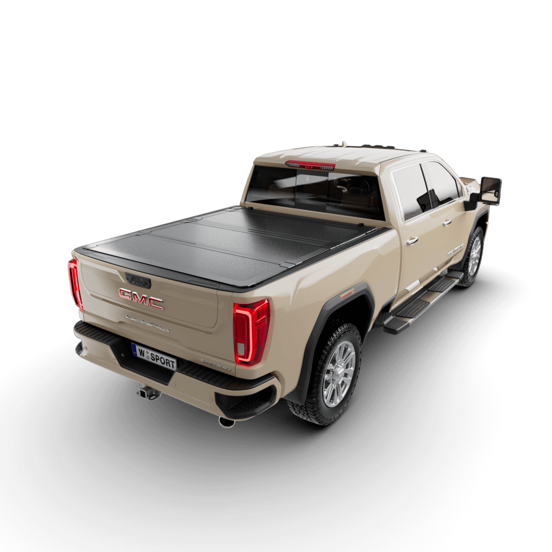 Worksport AL4 Hard Aluminum Full Bed Access Tonneau Cover for 07–19 Chevrolet Silverado & GMC Sierra 1500/HD | 6'6" Standard Bed w/o Cargo Management System