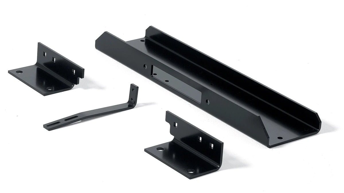 WARN Winch Mounting Plate Kit for Jeep CJ5, CJ7 & Scrambler - Fits Mid-frame Winches