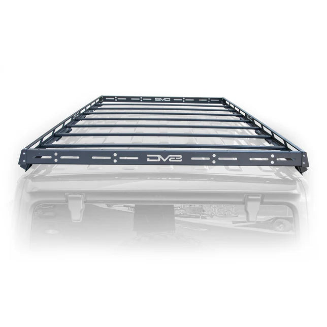 DV8 Offroad Black Steel Roof Rack Gutter Rail Mount Clamp-On Fit