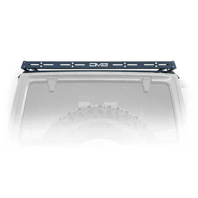 DV8 Offroad Black Steel Roof Rack Gutter Rail Mount Clamp-On Fit
