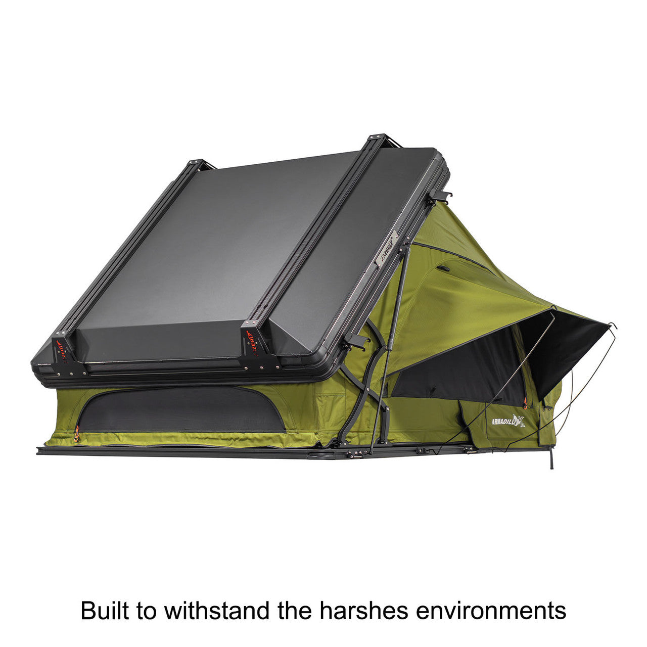 23Zero Armadillo AX3 Roof Top Tent – Aluminum RTT, Full-Size Bed, 4-Season, Sleeps 2 Adults