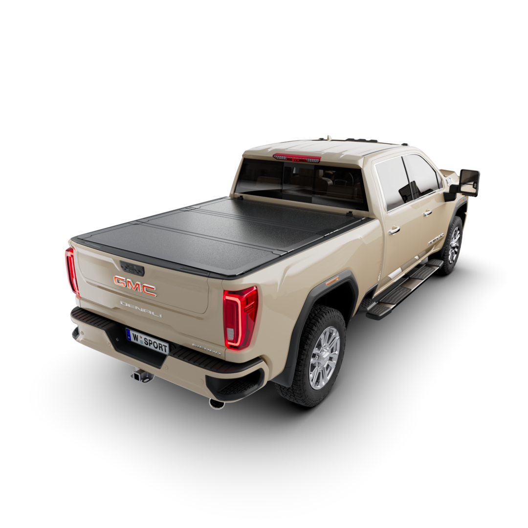 Worksport AL3 Aluminum Tri-Fold Full Bed Access Tonneau Cover – Fits 2007–2019 Chevrolet Silverado & GMC Sierra 6'6" Standard Bed