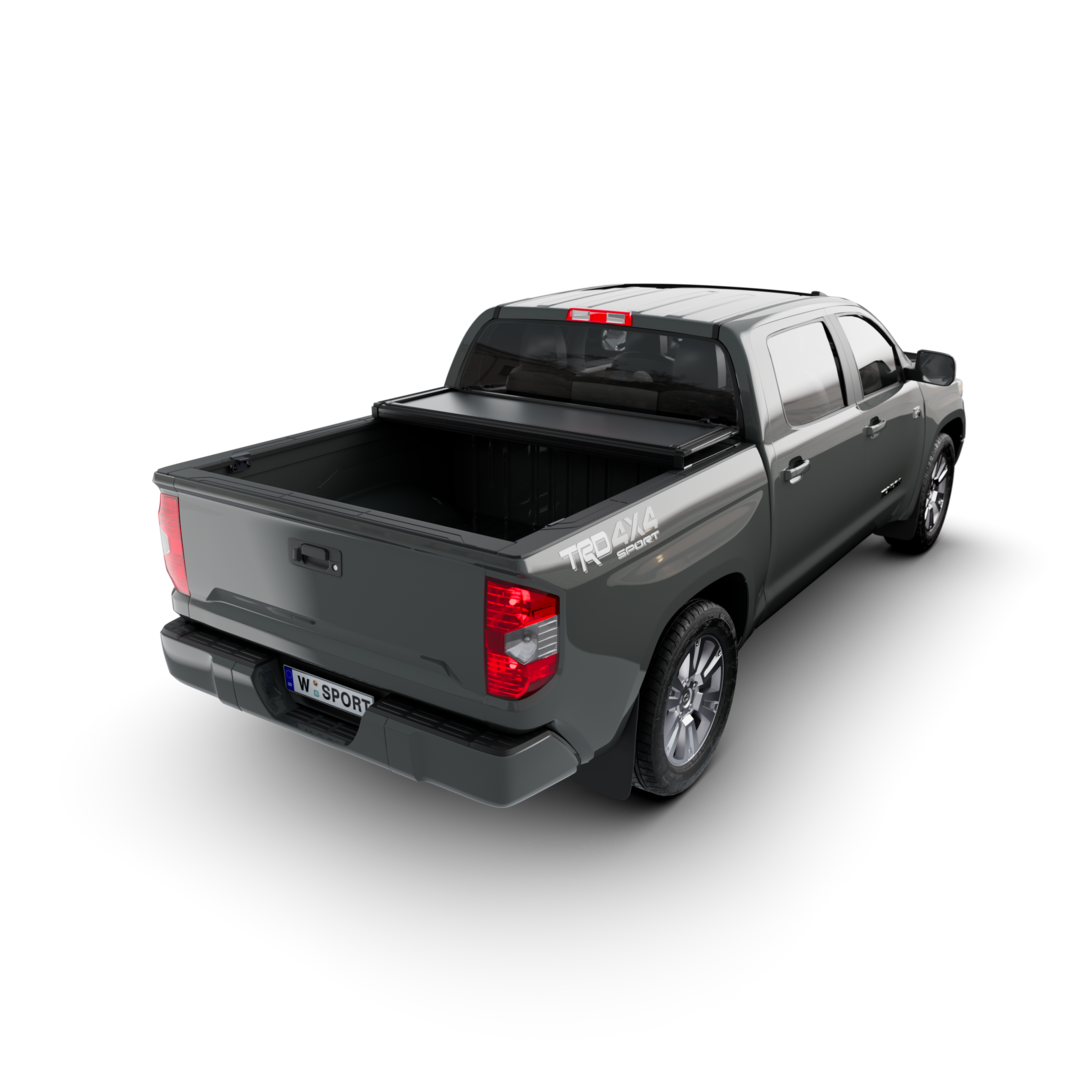 Worksport AL3 Full Bed Access Aluminum Tri-Fold Tonneau Cover – Fits 2022–2024 Toyota Tundra  6'6" Standard Bed w/ Utility Brackets