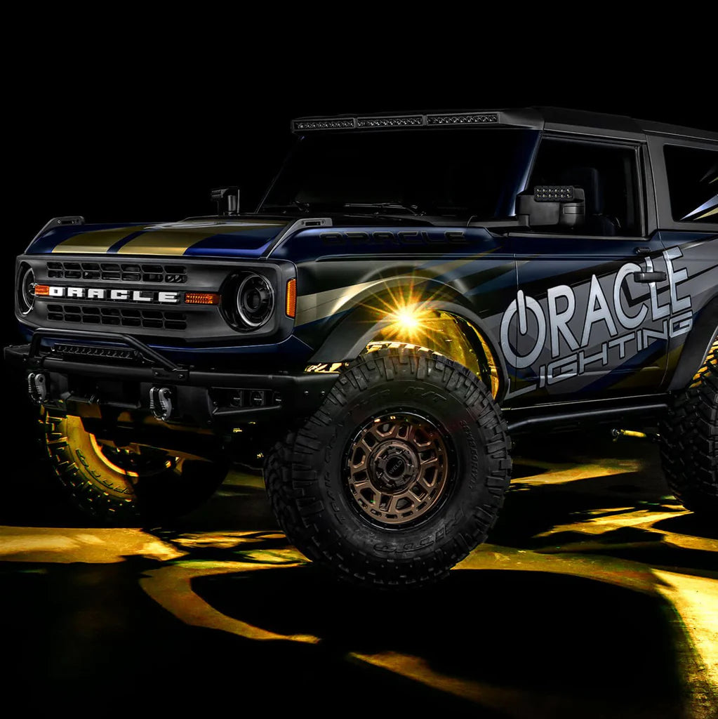 Oracle Lighting Underbody Light Kit - Fits With Universal Vehicles - ColorSHIFT LED Wheel Well Mount (Set of 4)
