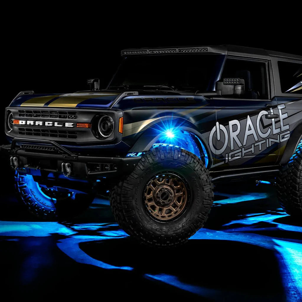 Oracle Lighting Underbody Light Kit - Fits With Universal Vehicles - ColorSHIFT LED Wheel Well Mount (Set of 4)