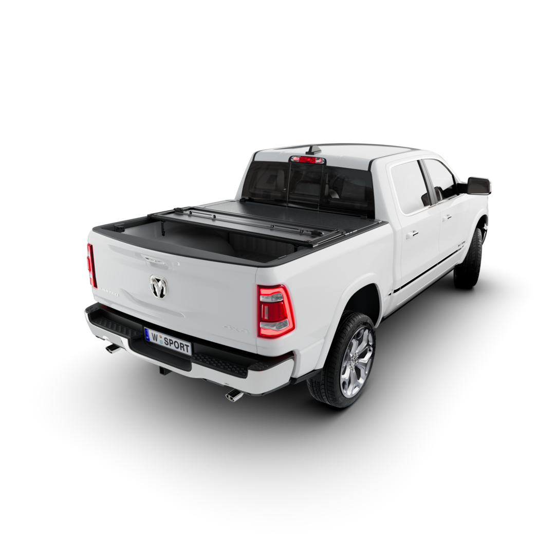 Worksport AL3 Aluminum Tri-Fold Full Bed Access Cover – Fits 2002–2024 RAM 1500/2500/3500 6'4" Standard Bed