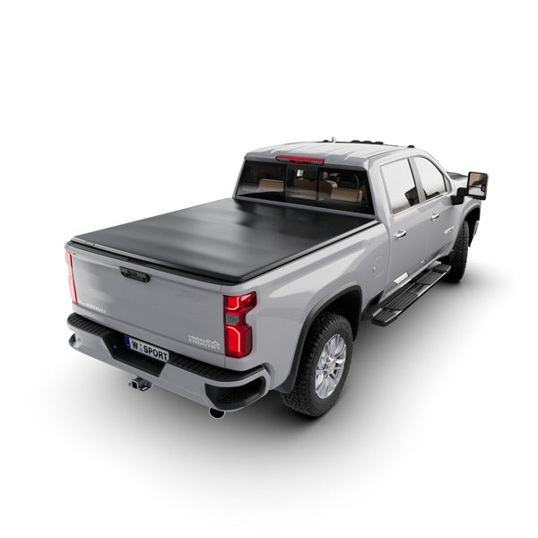 Worksport Pro Vinyl Quad Fold SC4 Pro 6'6" Fits 2019-23 Chevrolet Silverado/GMC Sierra 1500 w/o Side Storage Boxes Standard Bed