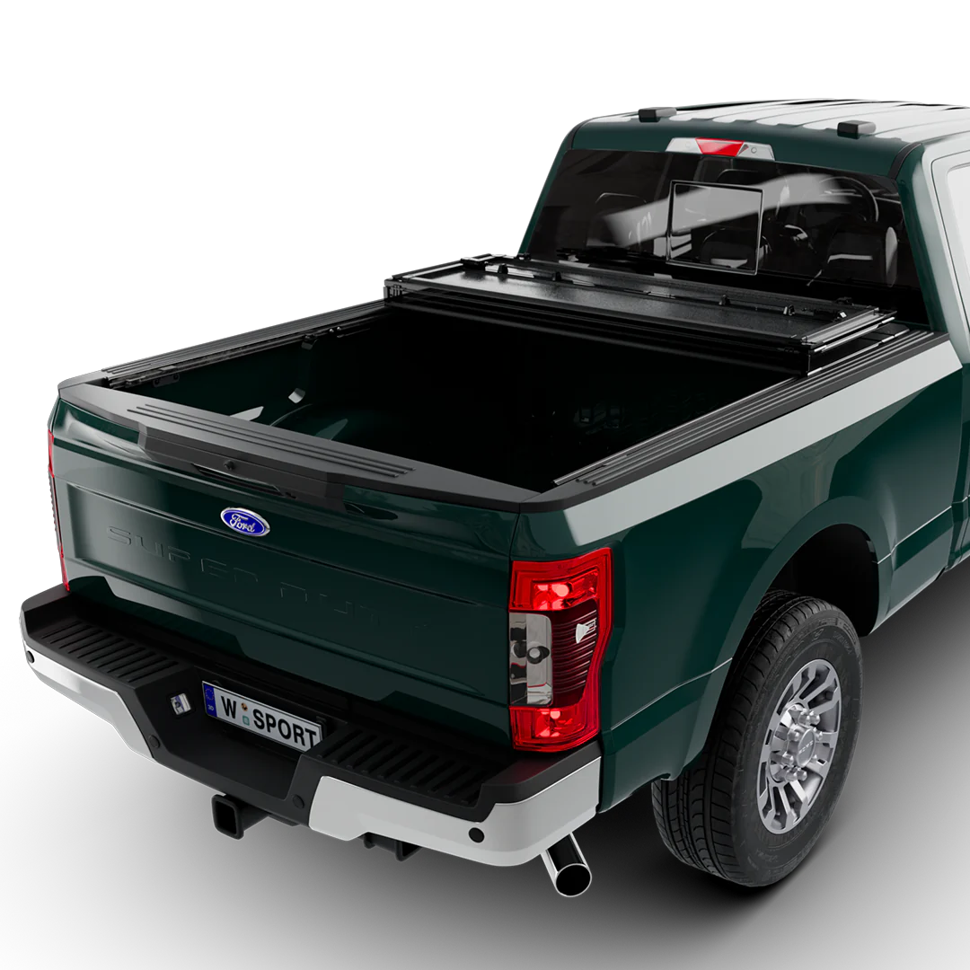 Worksport Full Bed Access Cover AL4 Aluminum - Fits 2017–2024 Ford Super Duty F250/F350 6'6" (Short Bed)