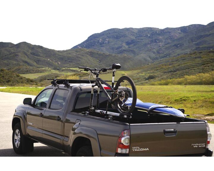 InnoRacks Standard Truck Bed Stay for Pickup Trucks - Fits Square/Round Crossbars - Easy Mount, Black (Set of 4)
