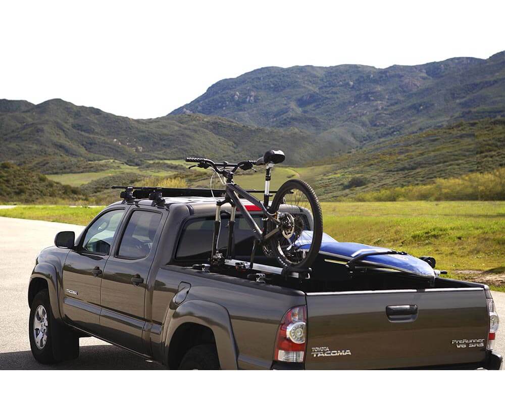 InnoRacks C-Channel Stay for Pickup Trucks - Fits Square/Round Crossbars - Easy Mount, Black (Set of 4)