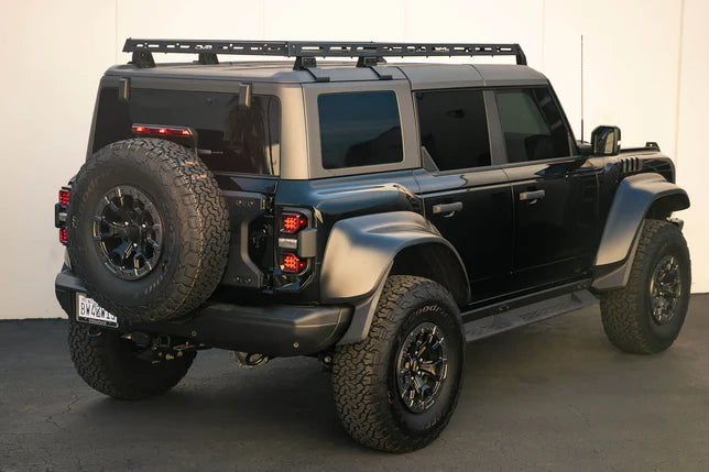 DV8 Offroad Roof Rack Base for 4-Door Hard Top 2021-2024 Ford Bronco
