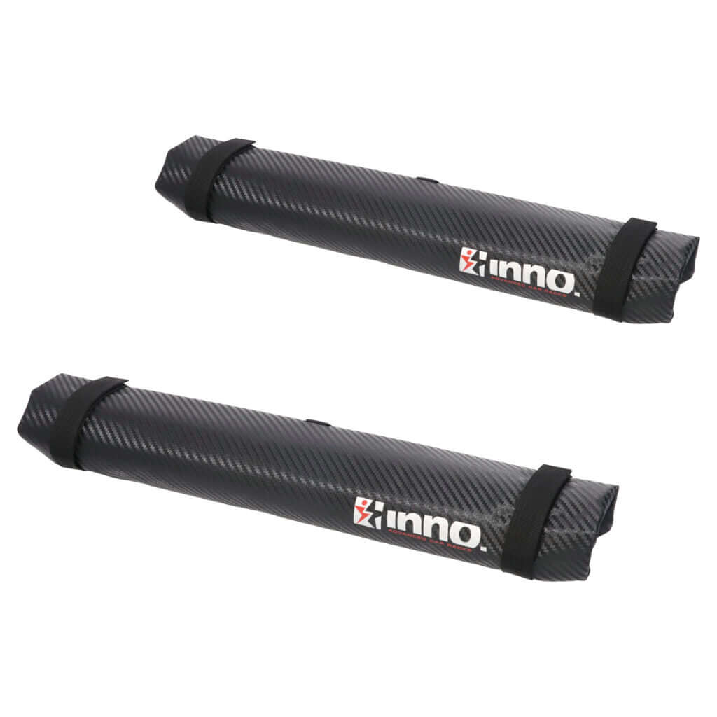 InnoRacks Board Pads for SUVs, Pickup Trucks & Vans with Square or Round Crossbars - 20″ Width, Carbon Finish (Set of 2)