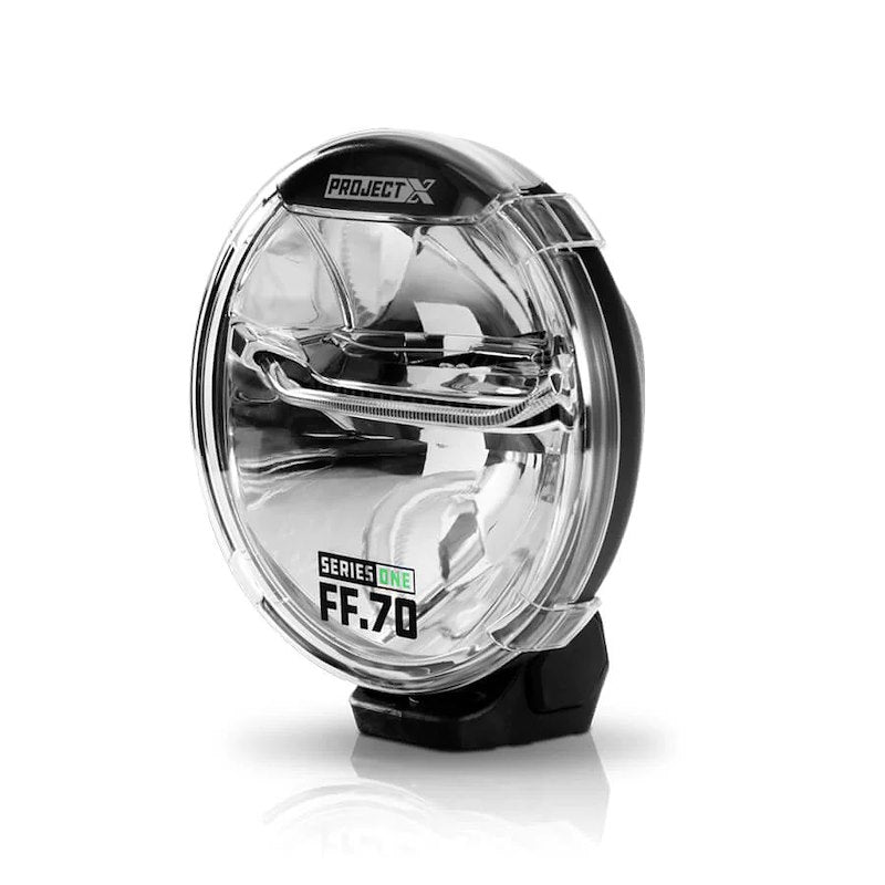 Project X Free Form 7" LED Auxiliary Off-Road Light Flood Beam