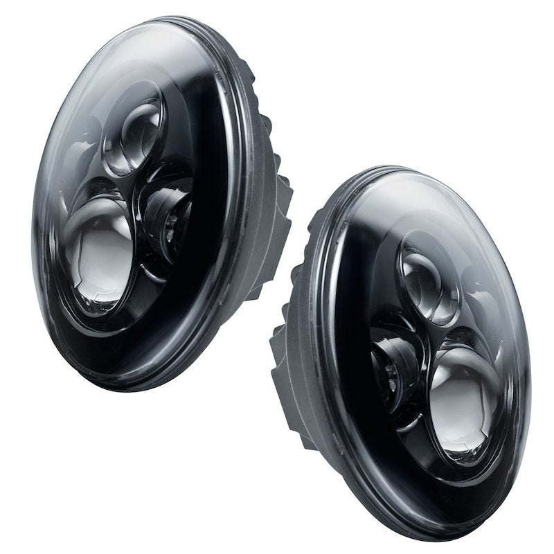 Oracle 7-Inch LED Headlights Sealed Beam Black Housing Set of 2