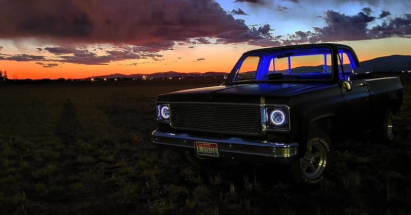 Oracle 7-Inch LED Headlights ColorSHIFT-BC1 36W Low/48W High DOT/SAE