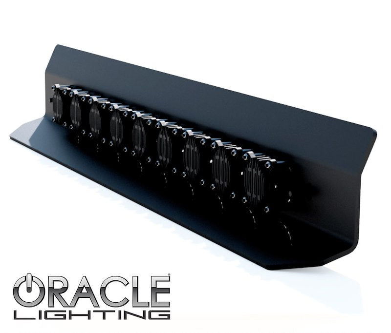 Oracle Skid Plate Front Bumper Mount Black Steel