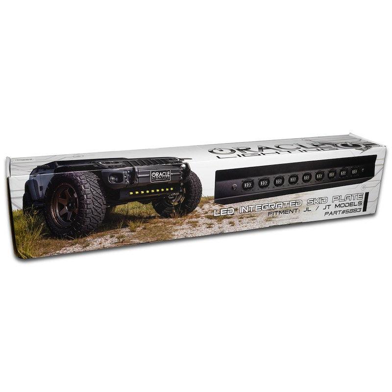 Oracle Skid Plate Front Bumper Mount Black Steel