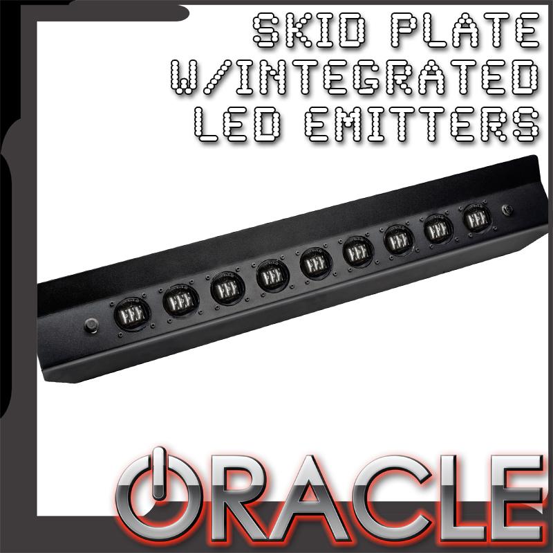 Oracle Skid Plate Front Bumper Mount Black Steel