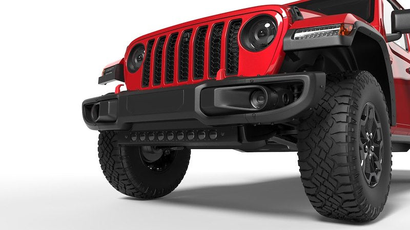 Oracle Skid Plate Front Bumper Mount Black Steel
