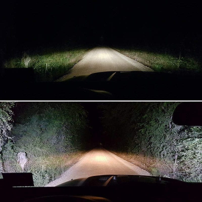 Oracle Mirror Covers Black with 24 Cree LEDs 45° Beam Angle
