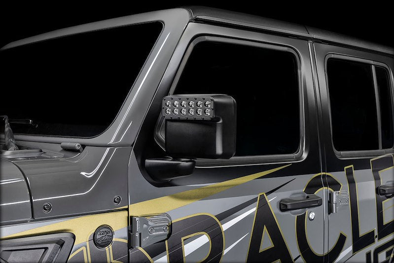 Oracle Mirror Covers Black with 24 Cree LEDs 45° Beam Angle