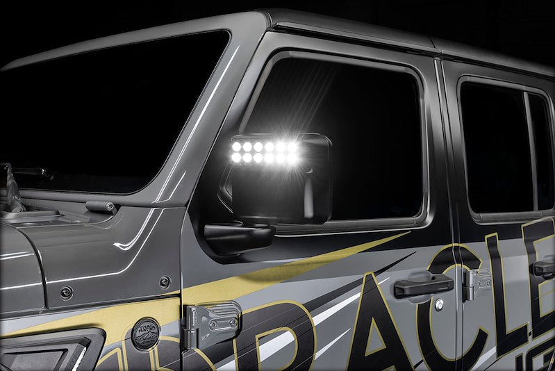 Oracle Mirror Covers Black with 24 Cree LEDs 45° Beam Angle