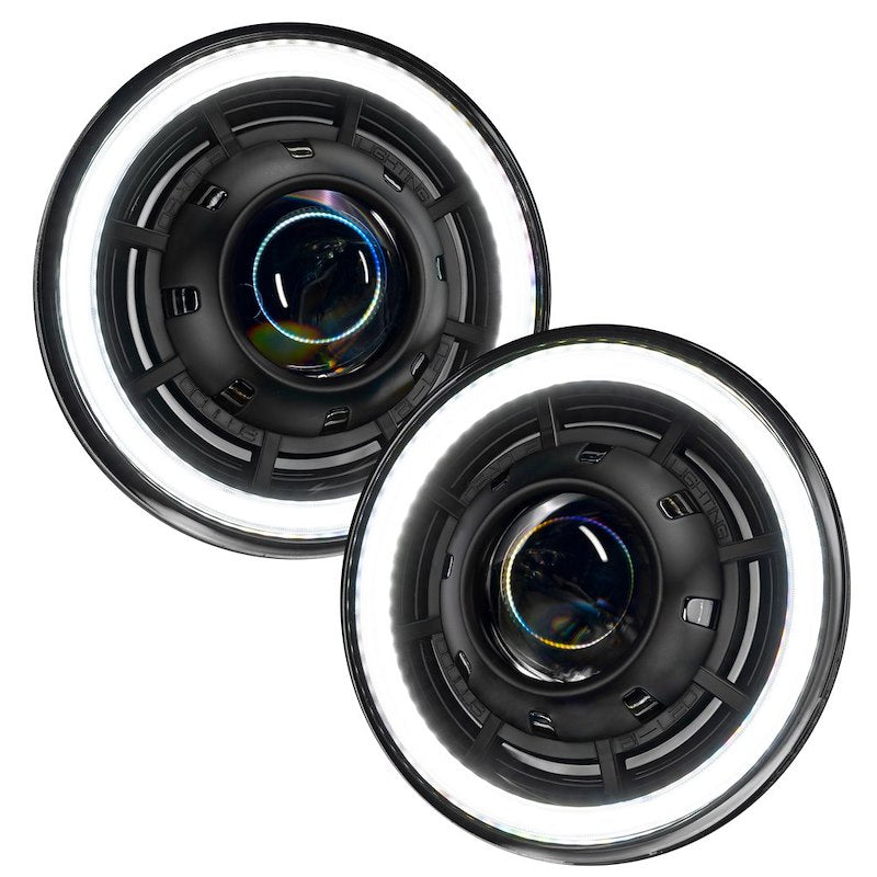 Oracle Oculus Bi-LED Headlightsfor Fits 2007-2018 Jeep Wrangler JK 36W 4800 Lumens DOT/SAE Certified
