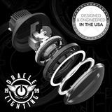 Oracle Oculus Bi-LED Headlightsfor Fits 2007-2018 Jeep Wrangler JK 36W 4800 Lumens DOT/SAE Certified