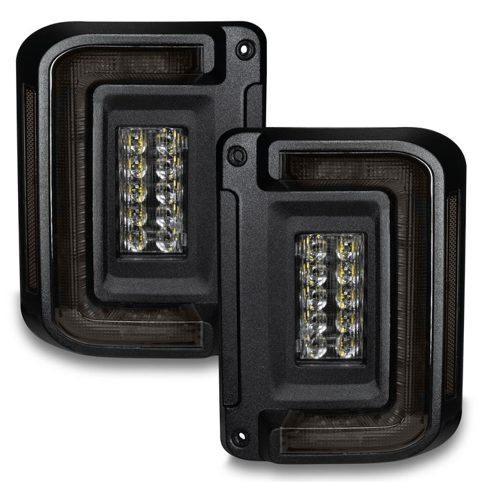 Oracle LED Tail Lights Tinted Lens Flush Mount with Reverse LEDs