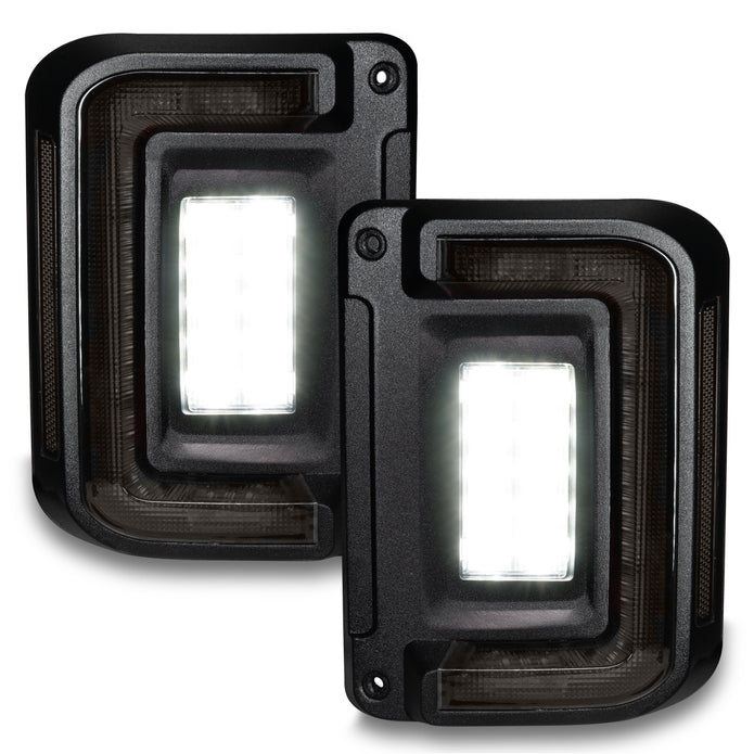 Oracle LED Tail Lights Tinted Lens Flush Mount with Reverse LEDs