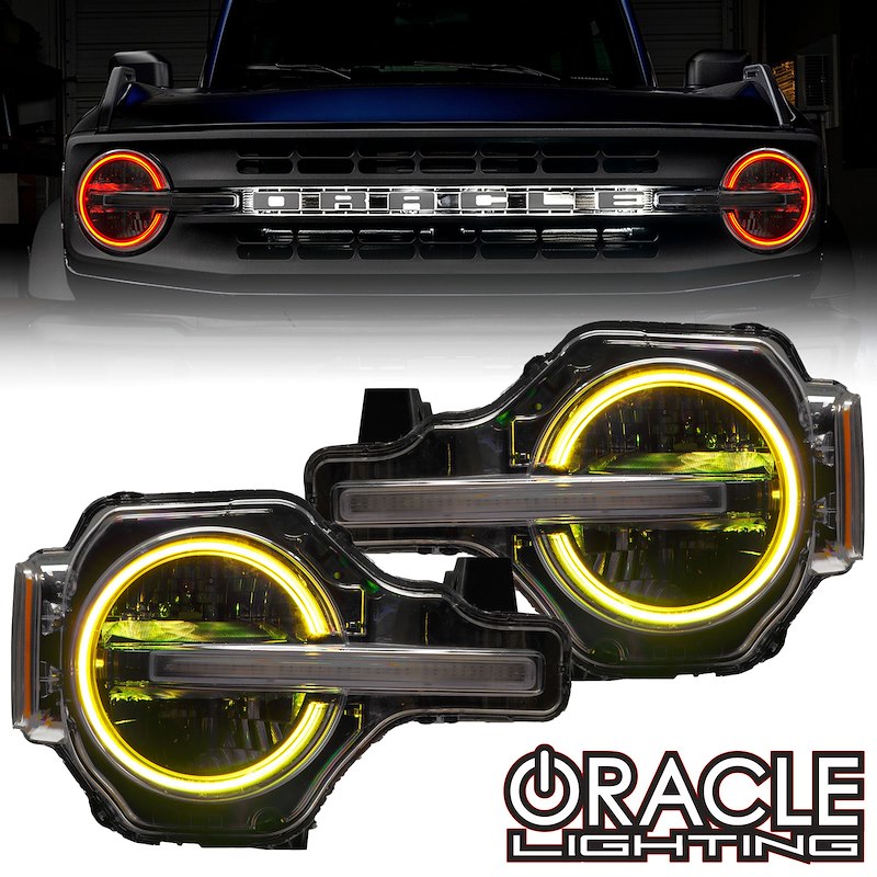 Oracle DRL Upgrade Kit with RF Controller RGB+W PCB IP67 Rated