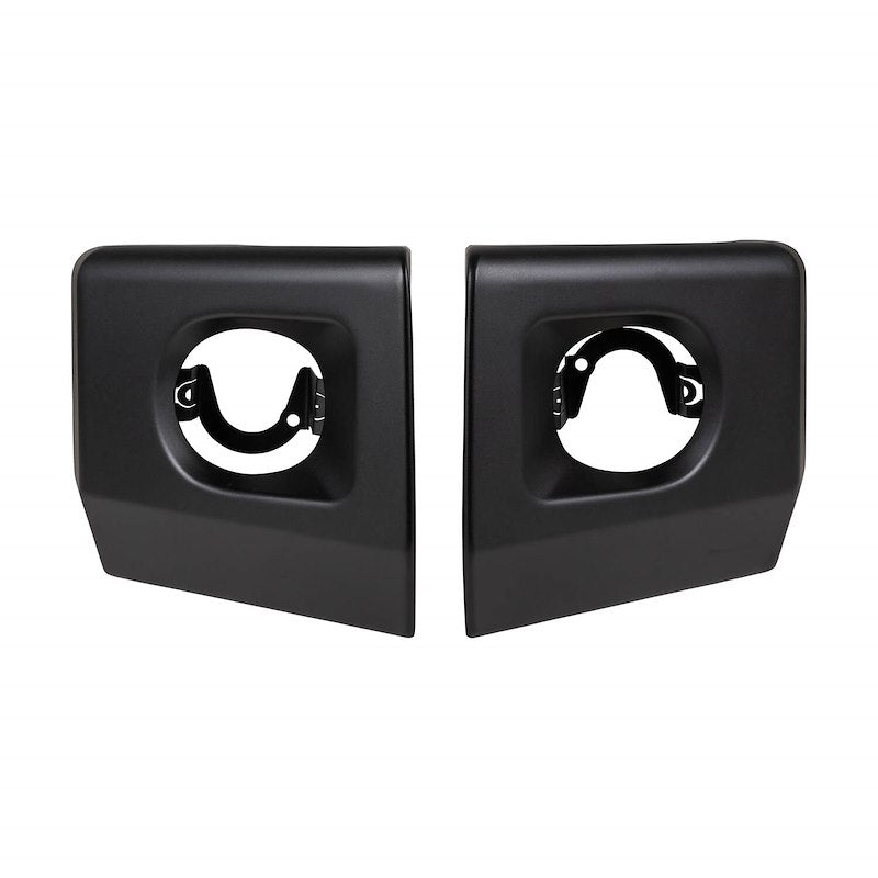 ARB Bumper End Set for Truck – Fits 2011-2016 Ford F-250 / F-350 Super Duty – Black Steel, With Fog Light Cutouts (2PC)