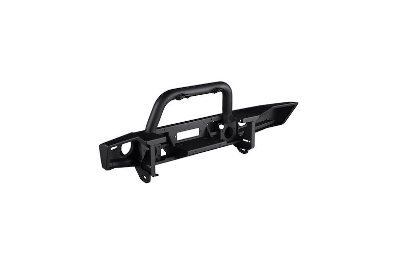 ARB Deluxe Bar Front Bumper for SUV – Fits 2007-2018 Jeep Wrangler JK – Black Steel, With Grille Guard, Winch & Tow Hook Mounts (1PC)