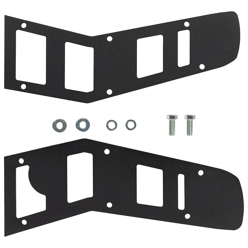 ARB Headlight Guard Set for Truck – Fits 2011-2016 Ford F-250 / F-350 Super Duty – Black Steel, For Use With ARB Modular Bumper (2PC)