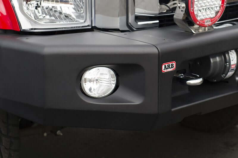 ARB Modular Sahara Bar Front Bumper for Truck – Fits 2011-2016 Ford F-250 / F-350 / F-450 Super Duty – Black Steel, With Grille Guard, Winch & D-Ring Mounts (1PC)