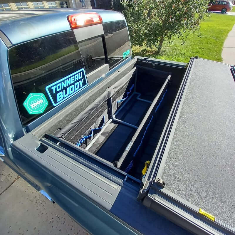Tonneau Buddy Truck Bed Organizer for Pickup Trucks - Fits With Full-Size Trucks (Single Compartment)