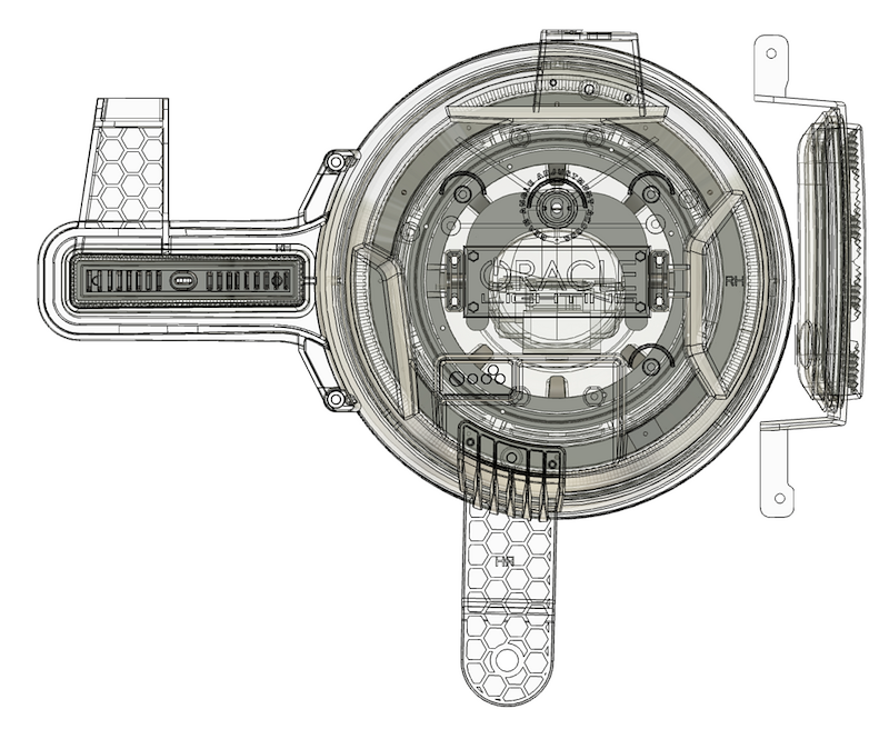 Oracle Oculus Bi-LED Headlights with Switchback Halo Amber Signal
