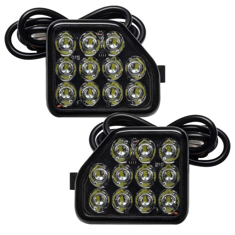 Oracle LED Backup Lights 11W 1000 Lumens Black Housing Set of 2