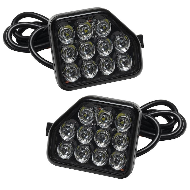 Oracle LED Backup Lights 11W 1000 Lumens Black Housing Set of 2