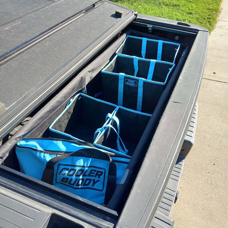 Tonneau Buddy Truck Bed Organizer for Pickup Trucks - Fits With Full-Size Trucks (Single Compartment)