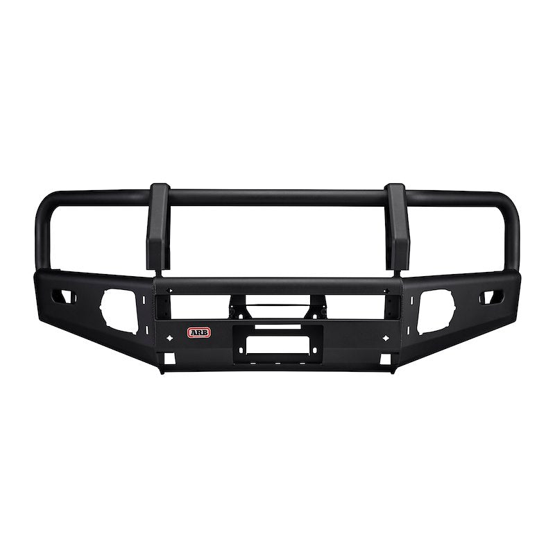 ARB Summit Bar Front Bumper for Truck – Fits 2020-2023 Toyota Tacoma – Black Steel, With Grille Guard, Winch & Fog Light Mounts (1PC)