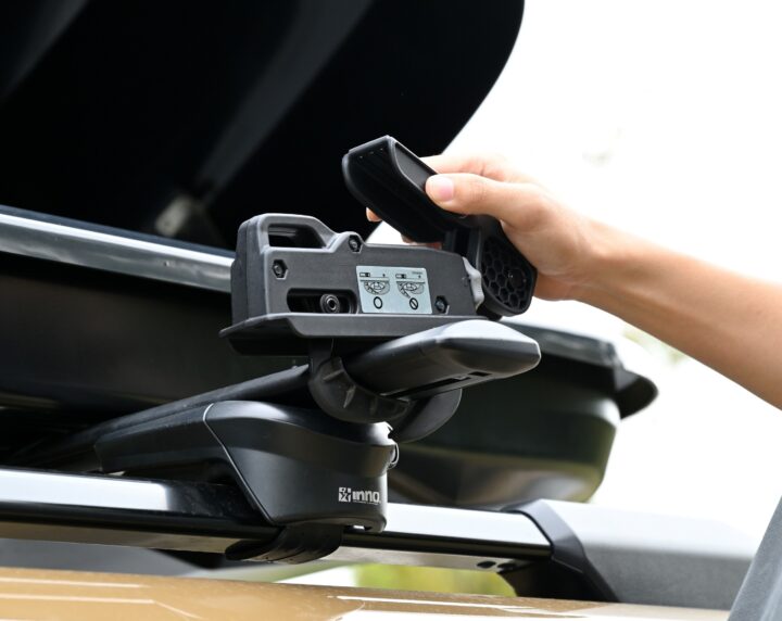 InnoRacks Roof Cargo Box - Fits most SUVs and Cars -14 cu. ft. Capacity