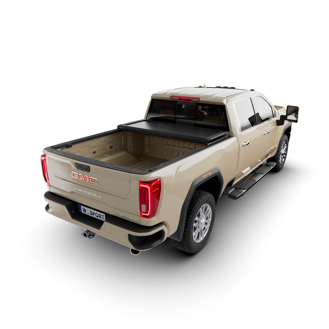 Worksport AL3 Aluminum Tri-Fold Full Bed Access Tonneau Cover – Fits 2007–2019 Chevrolet Silverado & GMC Sierra 6'6" Standard Bed