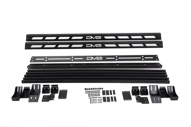 DV8 Offroad Roof Rack for Jeep Wrangler JK Half-Length Fits 2007-2018 Models