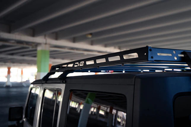 DV8 Offroad Roof Rack for Jeep Wrangler JK Half-Length Fits 2007-2018 Models