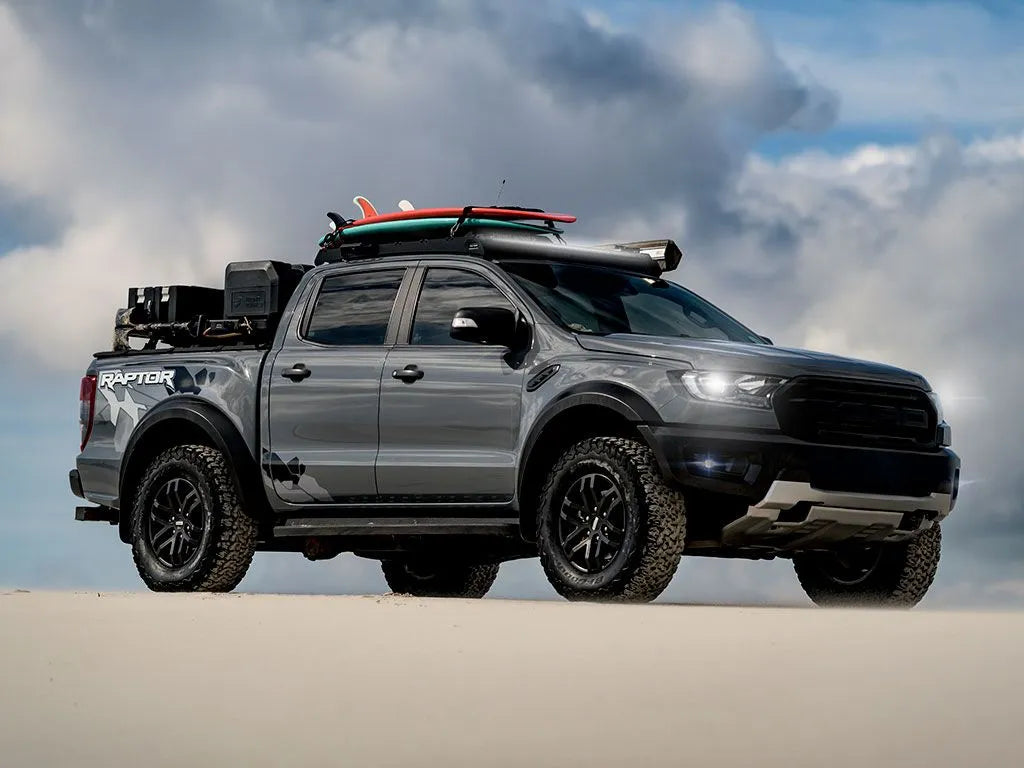 Front Runner Slimsport Roof Rack Kit Lightbar Ready 2012-22 Fits Ford Ranger T6/Wildtrak/Raptor