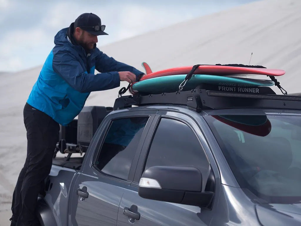 Front Runner Slimsport Roof Rack Kit Lightbar Ready 2012-22 Fits Ford Ranger T6/Wildtrak/Raptor
