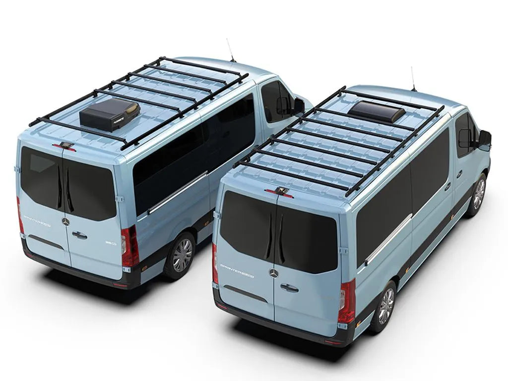 Front Runner Slimpro Van Rack Kit 2006-Current Fits Mercedes-Benz Sprinter (L2H1/144" MWB/Standard Roof)