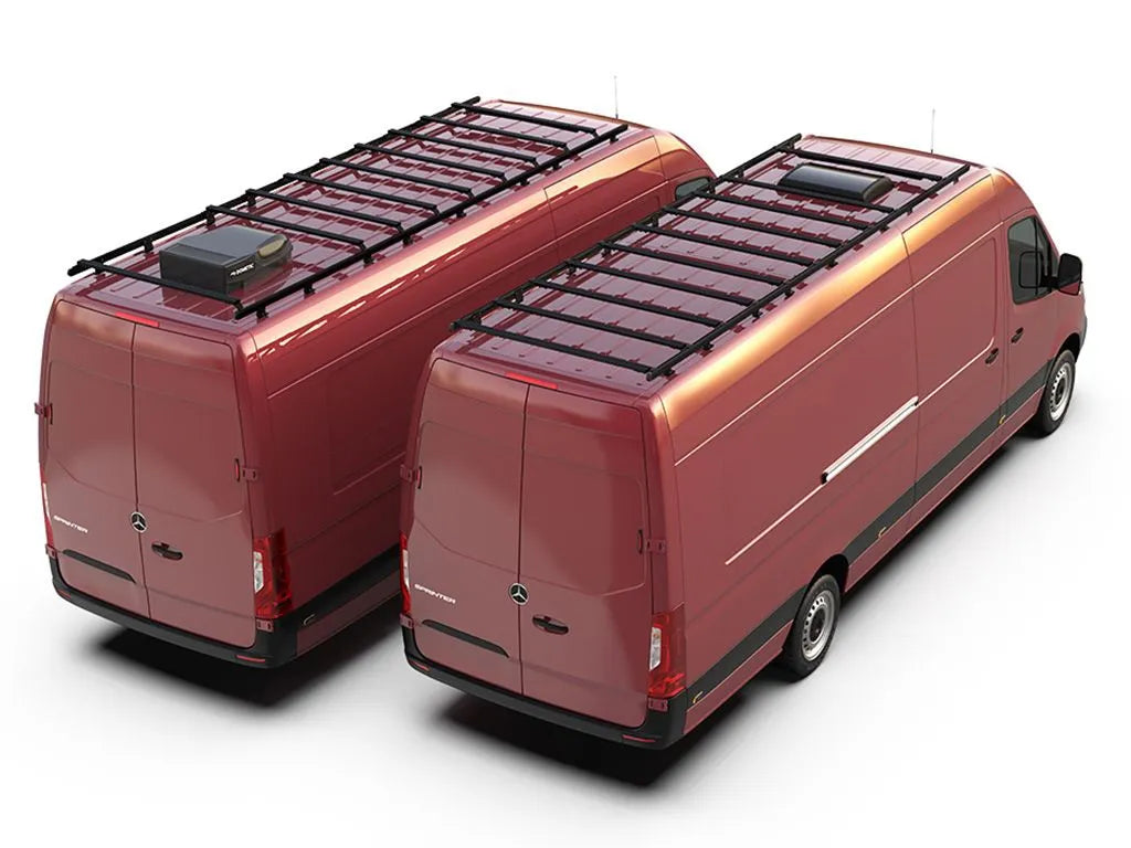 Front Runner Slimpro Van Rack Kit 2006-Current Fits Mercedes-Benz Sprinter (L4H2/170" XLWB/High Roof)